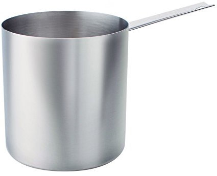 Pentole Agnelli Linea Acciaio Bagnomaria con Manico Pesante, 16 cm