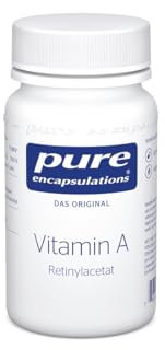Pure Encapsulations - Vitamin A - Unterstützt Haut, Schleimhäute, Sehkraft & Immunsystem - 60 Kapseln