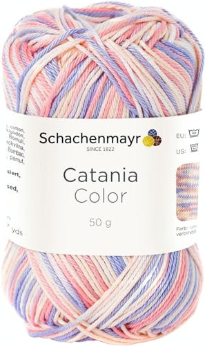 Schachenmayr Catania Color, 50G Pastell Handstrickgarne