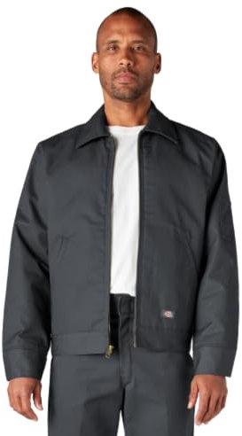 Dickies Lined Eisenhower-Chaqueta Hombre, Gris (Charcoal Grey ch), X-Large