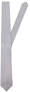 Seidensticker Herren Krawatte 171090, Gr. one size, Grau (31 uni silber)