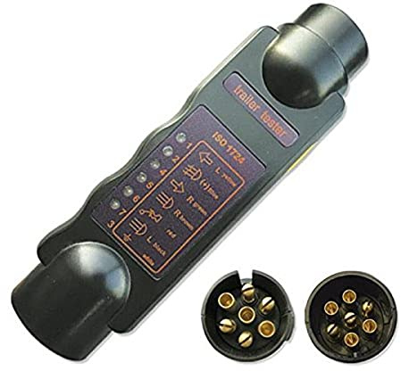 COMPROBADOR DE LUCES DE REMOLQUE 7 PINS