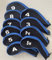 10 Neoprene JL Golf Club Headcovers Head Cover Iron Protect Set long neck choose colour (Blue / black)