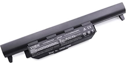 vhbw Batería Recargable reemplaza ASUS A32-K55, A33-K55, A41-K55 para Notebook (4400 mAh, 11,1 V, Li-Ion)