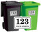 Personalised Printed Wheelie Bin Number Stickers with Road and Street Name - A6 Vinyl Waste Container Decals - Black on White - 4 Pack