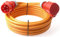 netbote24 maxgo CEE-Starkstromkabel Kraftstromkabel Verlängerungskabel 400V 32A 5m 5P 6h Verlängerung Polyurethanleitung Pur Kabel H07BQ-F 5X6mm² IP44 Außenbereich