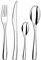 Amefa 246000AF01C40 Danube Couverts de table/coffret 6 personnes Acier Inoxydable/Couvert Monobloc Finition Brillante 13,7 x 7 x 26,5 cm
