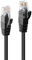 LINDY 48076 Cable de Red U/UTP Cat.6, Negro, 0,5 m