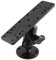 NationalMounts RAM Mounts (RAM-B-111U-A) 1 Diameter Ball Mount With Short Double Socket Arm, 6.25 X 2 Rectangle Base & 2.5 Round Base (Amps Hole Pattern)
