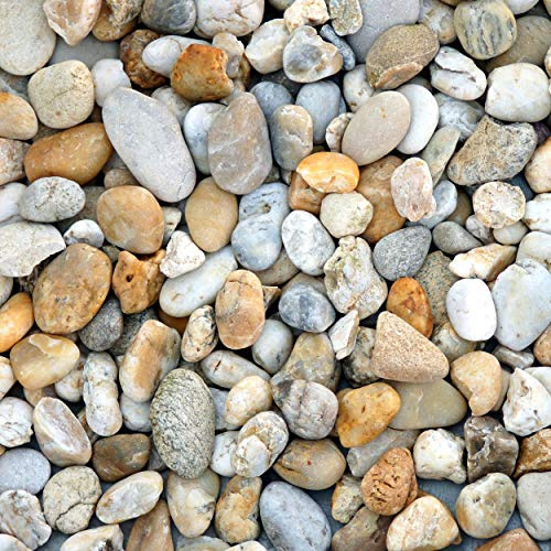Zierkies Quarz-Flusskiesel Bunt 16-32 mm a 25 kg