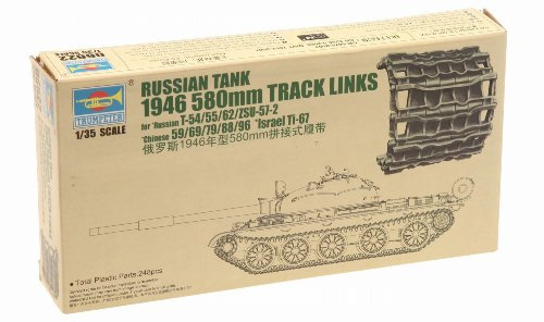 Trumpeter 06622 Modellbausatz Russian tank 1946 580mm track link, Verschieden