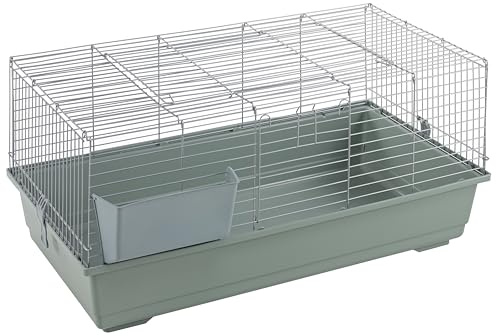 Little Friends Rabbit Cage, 100 cm, Silver