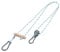 Sport-Tec Seilzug mit Karabinerhaken für Schlingentisch, Flaschenzug, Seilwinde 115-200 cm