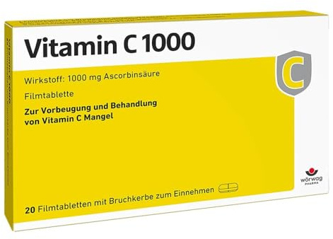 VITAMIN C 1000 Filmtabletten 20 St