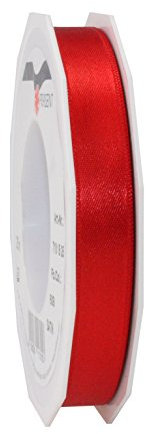 Präsent C.E. Pattberg Satin Bordeaux (rot), 25 m Satinband zum Einpacken von Geschenken, 25 mm Breite, Geschenkband zum Dekorieren & Basteln, Dekoband, Anlass