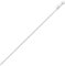 Thomas Sabo Unisex-Kette ohne Anhänger Kordelkette 925 Silber 50 cm - KE1348-001-12-L50