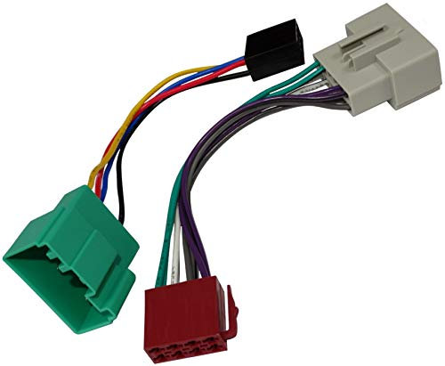 AERZETIX - ISO-Konverter - Adapter - Kabel Radioadapter Radio Kabel Stecker ISO-Kabel Verbindungskabel