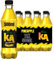 KA Caribbean Pineapple Fizzy Drinks - Traditional & Authentic Caribbean Jamaican Style Sparkling Drink - Soft Drinks Multipack - Caribbean Pineapple Soda Drinks Bulk Pack - 12 x 500ml Bottles