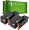 2er Set C13S050614 Schwarz Premium Toner kompatibel für Epson AcuLaser C1700, C1750N, C1750W, CX17, CX17NF, CX17WF
