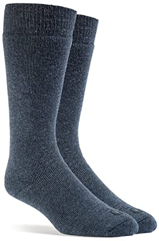 Wundersocks Skisocken & Skitouren [Made in Italy] 78% Merino Wolle, Socken ohne Naht, mulesingfrei, Thermosocken für Herren und Damen, warme Funktionssocken, gepolsterte Kniestrümpfe (Tour)