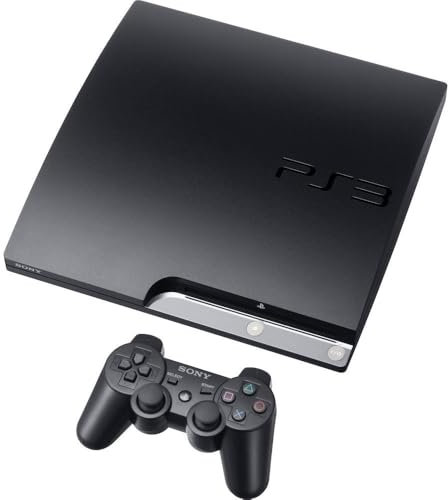 Console PS3 Slim 120 Go noire + Manette PS3 Dual Shock 3 - noire