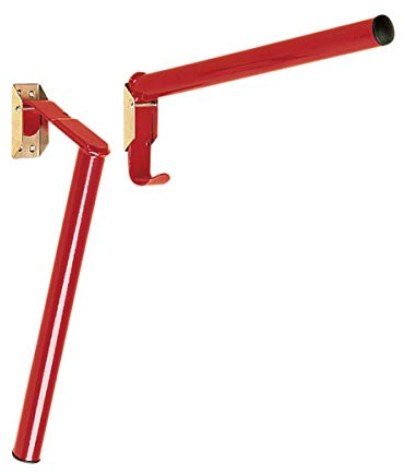 Stubbs Saddle Rack Folding Pole Red S18P