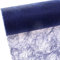 Deko AS GmbH Sizoflor Tischband Dunkelblau - 20 cm x 5 Meter – Ideal für Hochzeiten, Feiern und Festlichkeiten