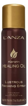 L'ANZA Keratin Healing Oil Lustrous Finishing Spray - Boosts Shine and Volume While Deeply Hydrating the Hair from Roots to Tips, For a Grease-free, Frizz-free, Relaxed hair (60ml)