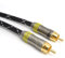 AKORD® RCA DIGITAL COAXIAL AUDIO LEAD SPDIF GOLD RCA CONNECTOR PHONO CABLE FOR SURROUND SOUND/DOLBY/DTS (0.5 Metre)