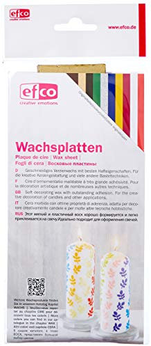 efco 3516100 Wachs, 20 x 5 x 0,05 cm, Mehrfarbig