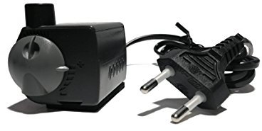 Sicce MiMouse Zimmerbrunnenpumpe (3,8 W, 300 l/h, 0,50 m Förderhöhe) hochwertige Qualitätspumpe, kleine Wasserpumpe für Zimmerbrunnen