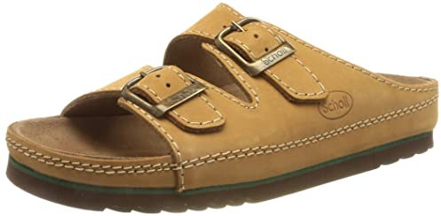 Scholl Air Bag Nublined-U, Scarpe da lavoro per settore medico Unisex - Adulto, Marrone, 38 EU