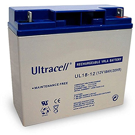 UL18-12 Batterie au plomb 12 V 18 Ah avec filetage M5