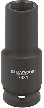 MATADOR Kraft-Steckschlüsseleinsatz, lang, 12,5(1/2): 34X78 mm, 7481 0340