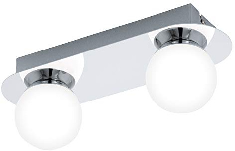 EGLO MOSIANO Wand-/Deckenleuchte, Edelstahl, Integriert, 3,3 W, chrom