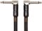 Roland Black Series Patch/Pedal Cable—Right-Angle 1/4-Inch Connectors, Length: 1 Ft/30 Cm - Ric-B1Aa