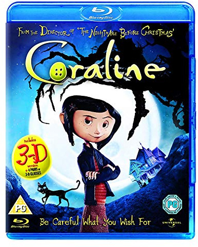 Coraline (2D + 3D Version) [Blu-ray] [UK Import]