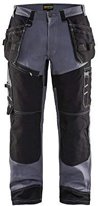 Blåkläder 15001370 Werker Hosen X1500, Grau/Schwarz C54