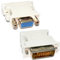 DVI Adaptateur DVI-I 24 + 4 Broches vers VGA SVGA Femelle HD15 Femelle