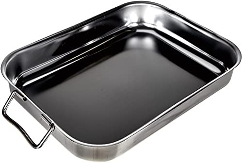 Beka 20043430 - Bandeja de Horno Rectangular en Acero Inoxidable
