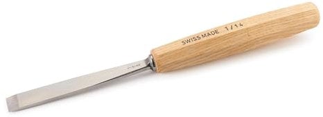 Pfeil Swiss Made 14Mm # 1 Sweep Straight Chisel - Double Bevel