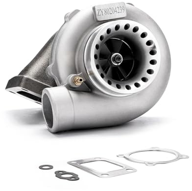 maXpeedingrods GT35 GT3582 GT3582R Universal Turbo Anti-Surge Compressor AR.70/63 600HP Turbocharger External Wastegate T3 Flange for 3.0L-6.0L Engines Water + Oil Cooled
