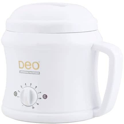 Deo 500cc White Fast Heat Professional Wax Electric Heater Warmer Pot - Waxing Leg Body for Beauty Therapist Salon College Student - 030415