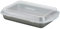 Circulon Total Nonstick Baking Pan with Lid/Nonstick Cake Pan with Lid, Rectangle - 9 Inch x 13 Inch, Gray