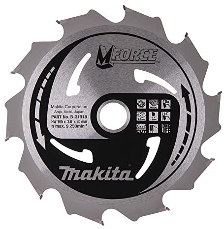 Makita B-31918 MForce Saw Blade 165x20x10T