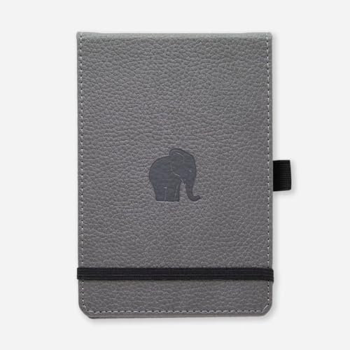 Dingbats* - Tierwelt Reporter Notizbuch A6 Liniert - Hardcover PU Leder Journal für Arbeit, Reisen - Elastischer Verschluss, Stifthalter, Lesezeichen