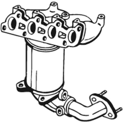 BOSAL Katalysator 099-346 | Kompatibel mit: FORD FIESTA V, FIESTA V Van