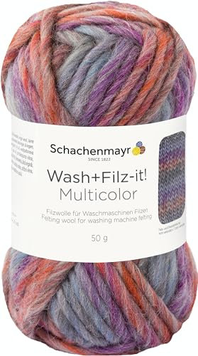 Schachenmayr Wash+Filz-It! Multicolor, 50G rsprit Filzgarne