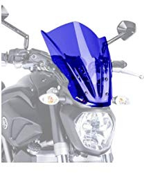 Puig 7016A Naked New Generation Touring improved wind protection, Blue