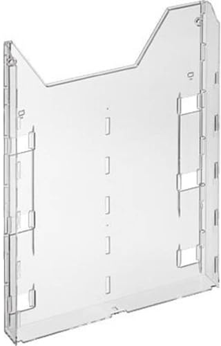 Durable Prospektschale Combiboxx A4 Extension, Erweiterungsmodul für Combiboxx Prospekthalter, transparent, 857919